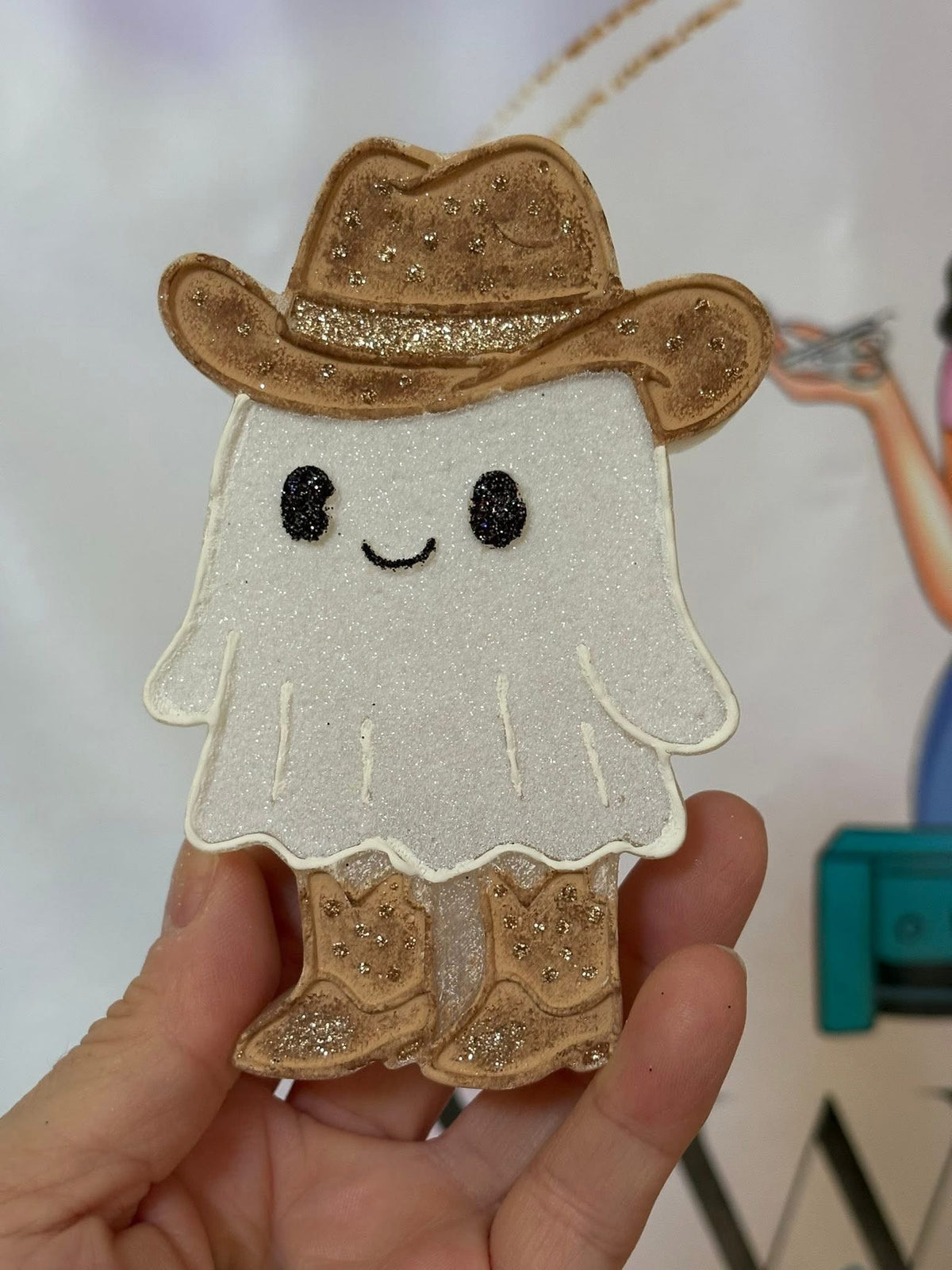 #379 Halloween Boo Wrangler Ghost Freshie Mold Exclusive