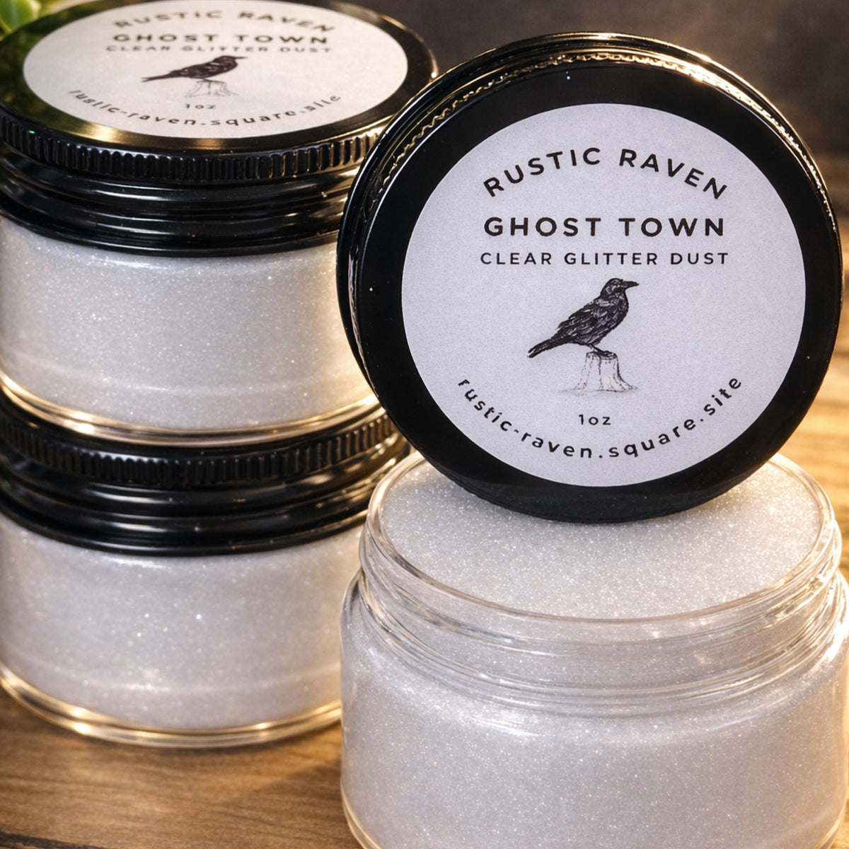 Ghost Town Clear Glitter Dust 1oz
