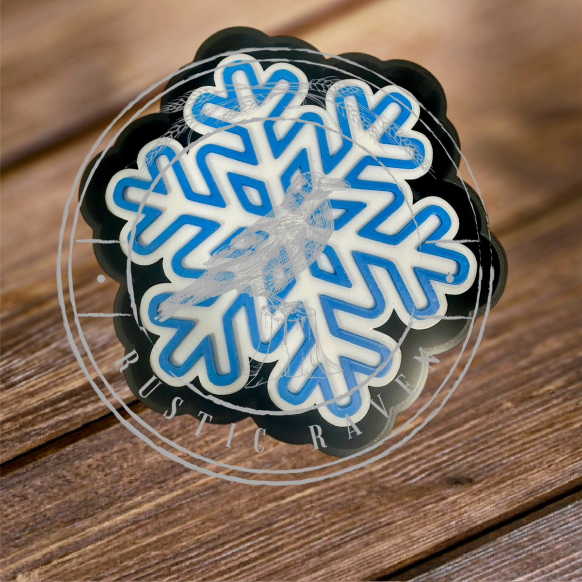 #25 Christmas Winter Snowflake Freshie Mold Exclusive