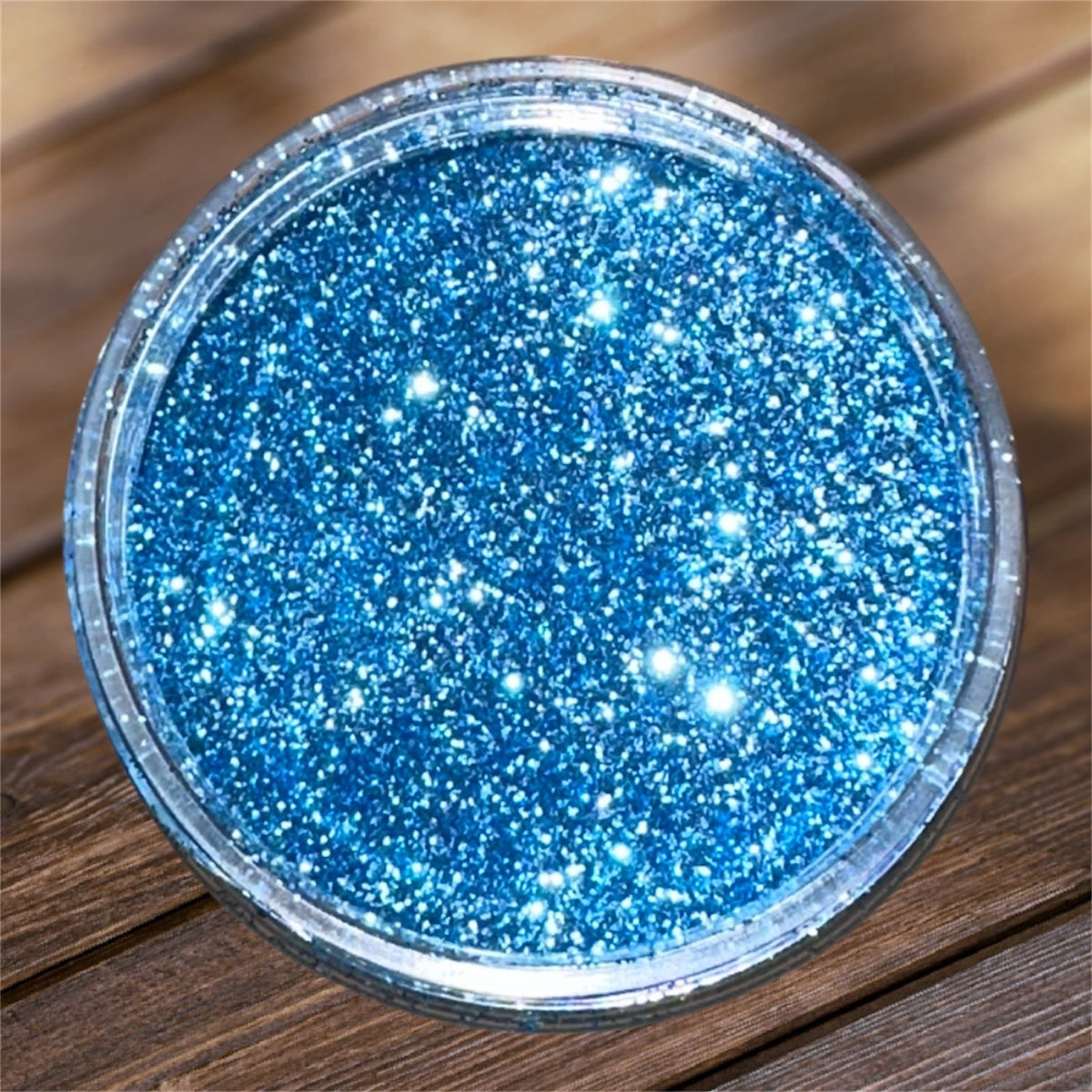 Blue Bird Blue Metallic Glitter Dust 1oz