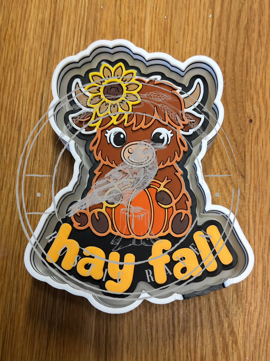 #522 Daisy Mae Hay Fall Thanksgiving Freshie Mold Exclusive