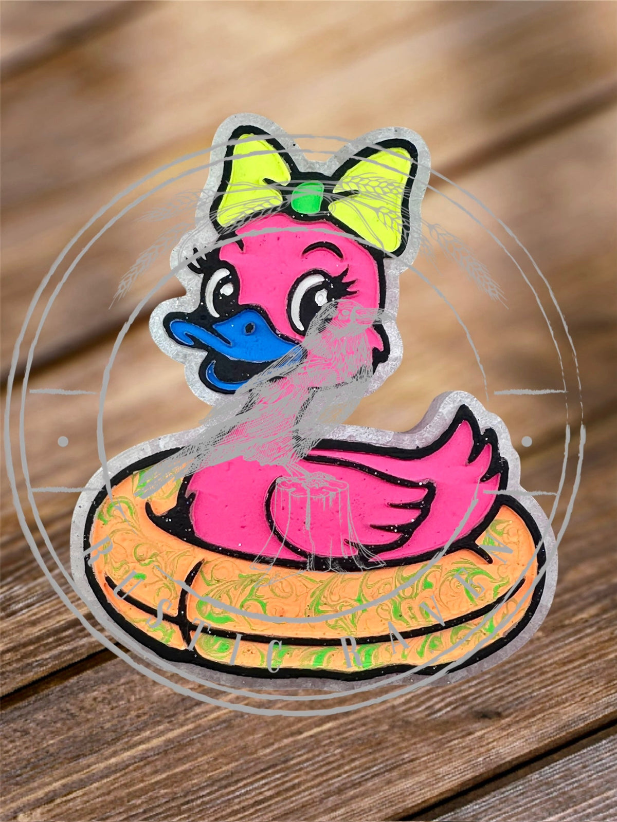 #264 Dolly Goose Summer Float Freshie Mold Exclusive Can Be Used With Leopard & Lace Cardstock