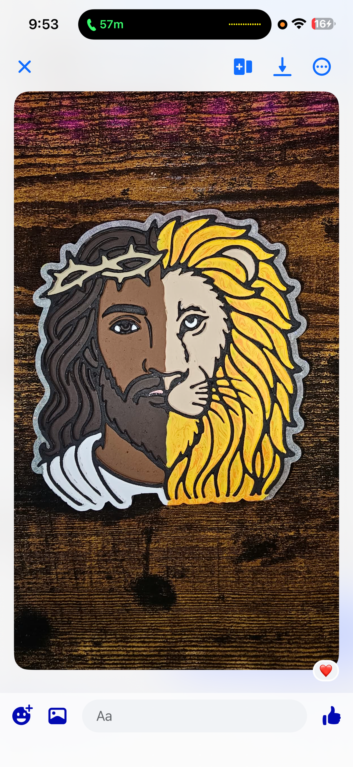#528 Jesus Lion Judah Religious Freshie Mold Exclusive