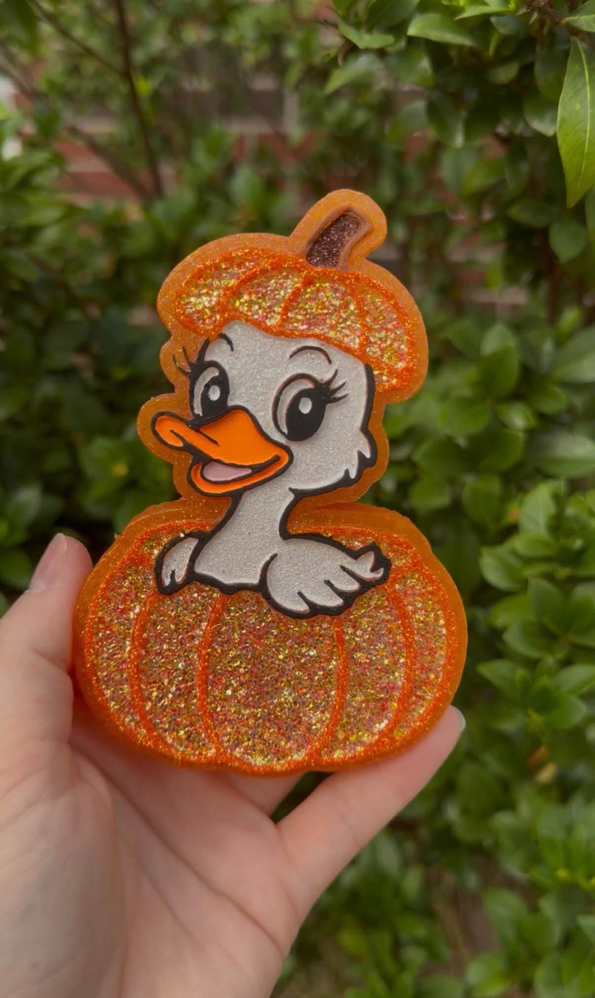#494 Dolly Goose Duck Pumpkin Thanksgiving Fall Freshie Mold Exclusive