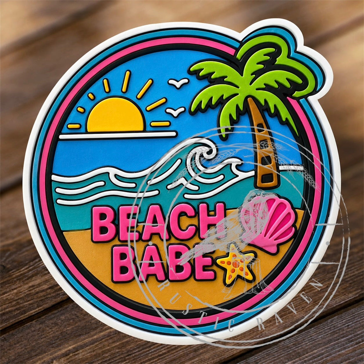 #345 Beach Babe Ocean Summer Freshie Mold Exclusive