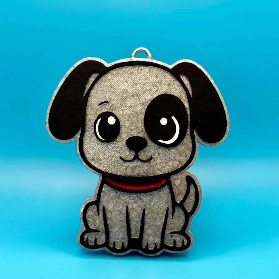 #338 Barnyard Dog Scout Freshie Exclusive