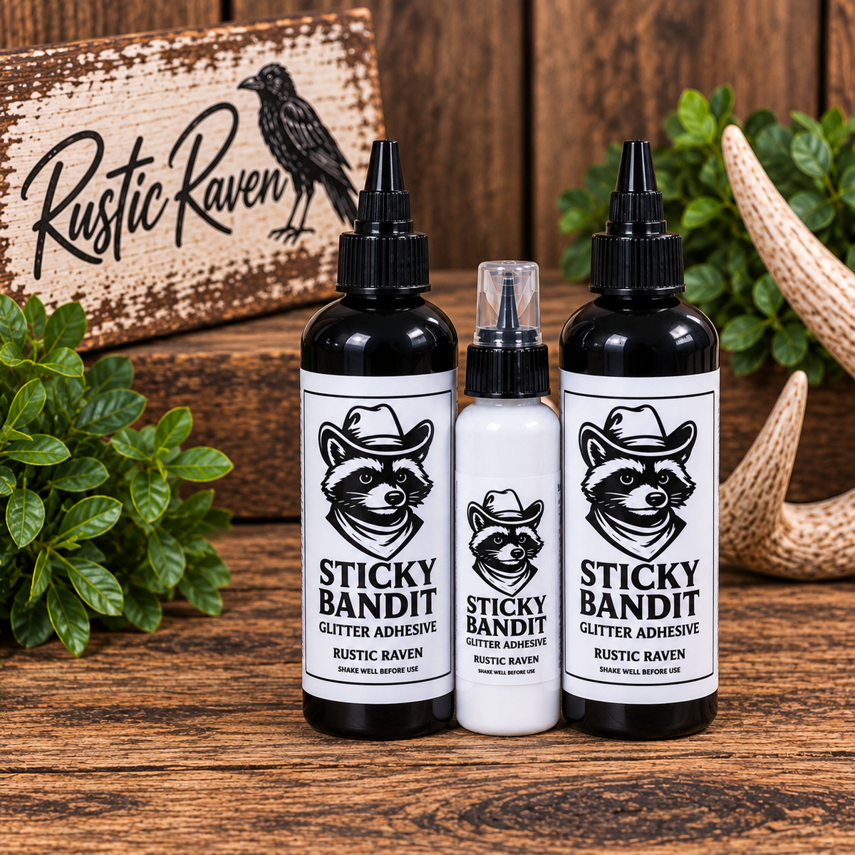 Sticky Bandit Glitter Glue Adhesive 2oz Bottle