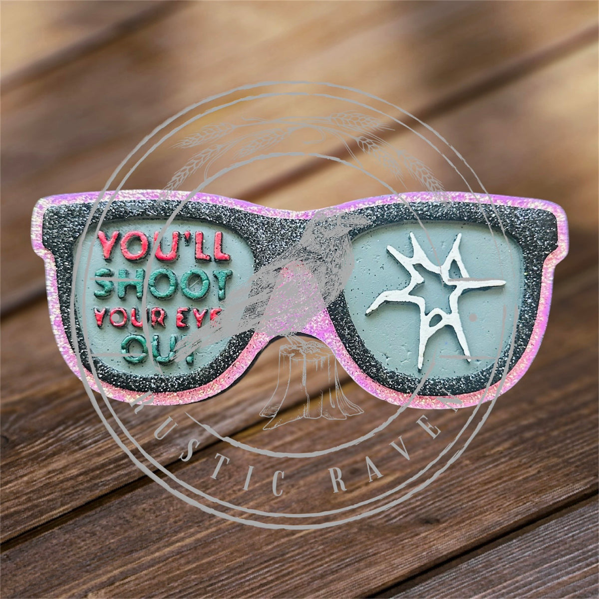 #481 Christmas Story Glasses Will Shoot your eye Winter Freshie Mold Exclusive