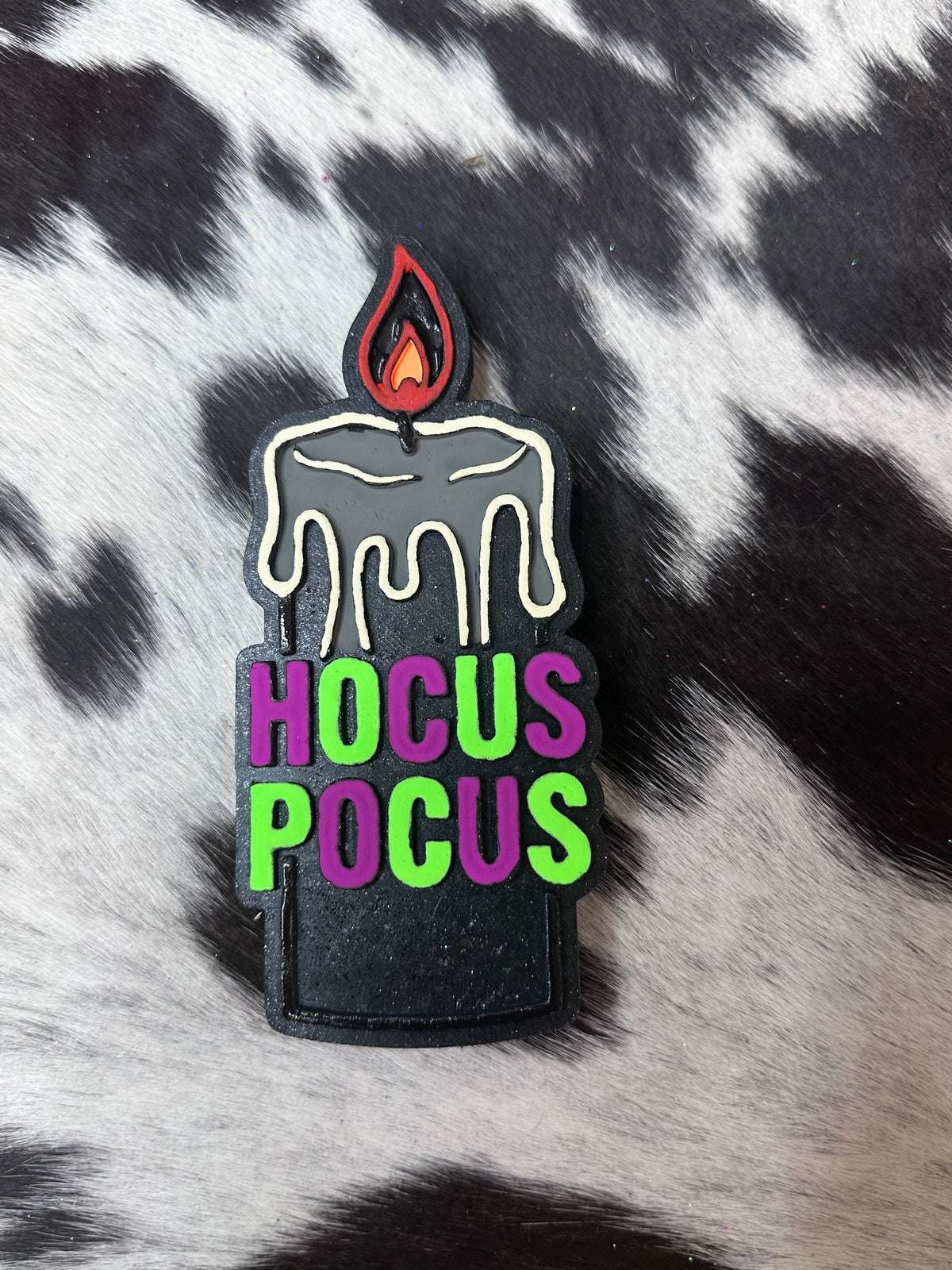 #509 Hocus Pocus Black Flame Candle Freshie Mold Exclusive