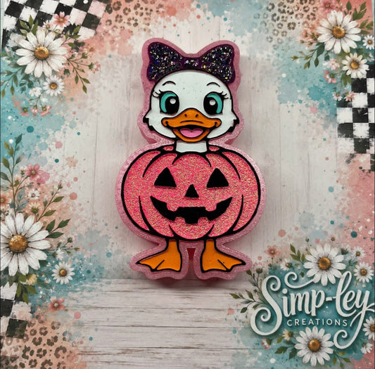 #401 Halloween Dolly Goose Pumpkin Freshie Mold Exclusive