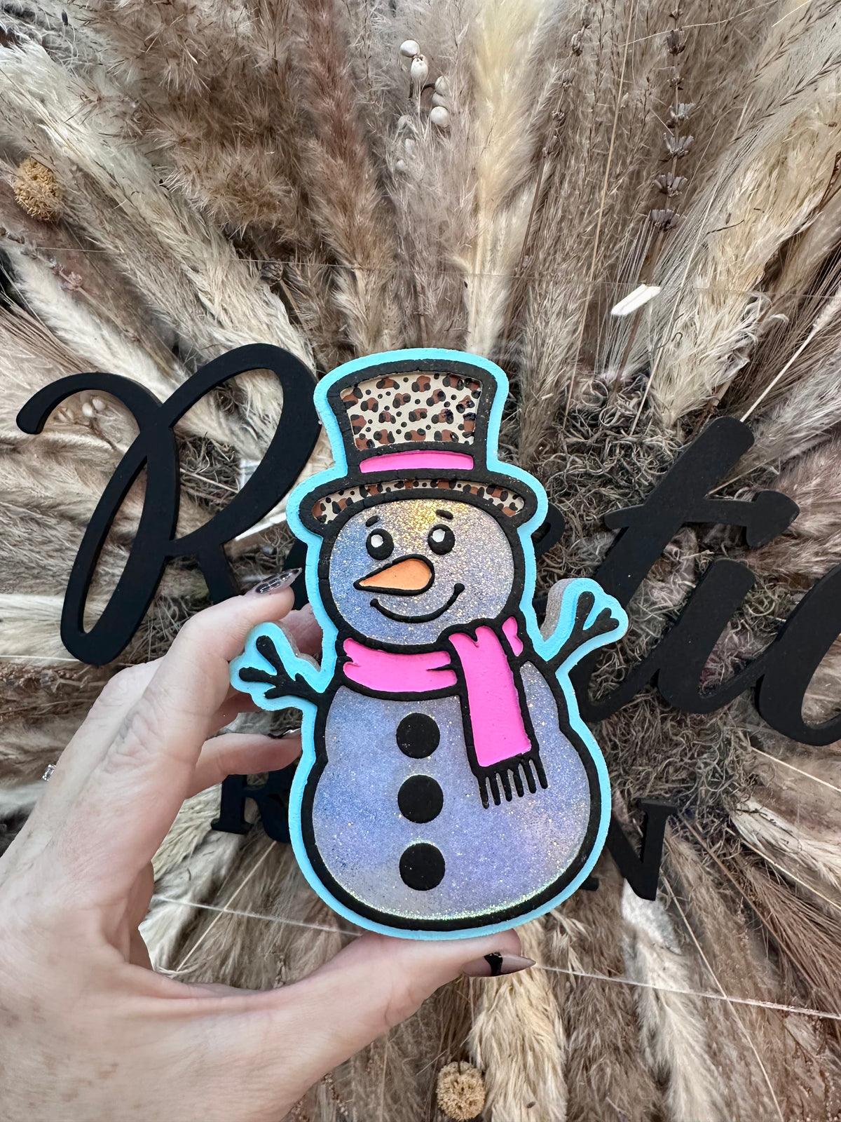 #539 Snowman Frosty Christmas Freshie Mold Exclusive