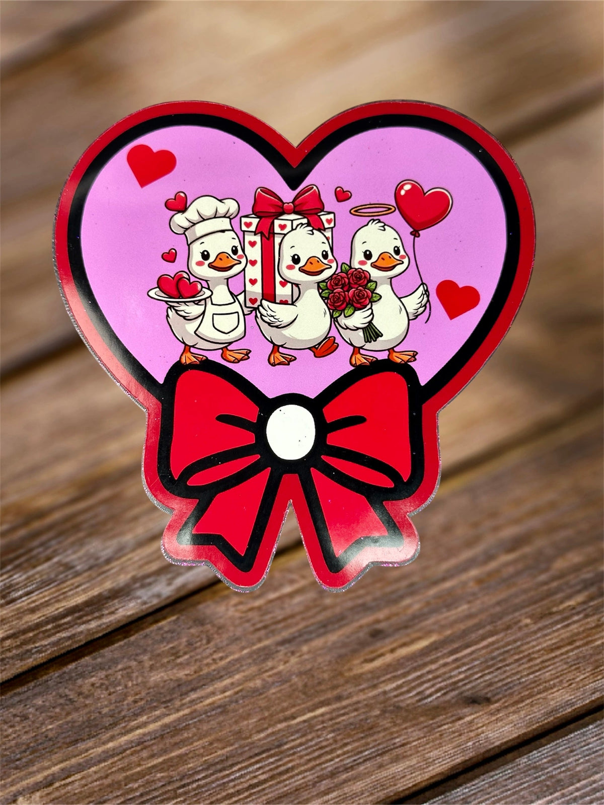 #120 Valentines Heart Bow Freshie Mold Exclusive Can Be Used With Leopard & Lace Cardstock