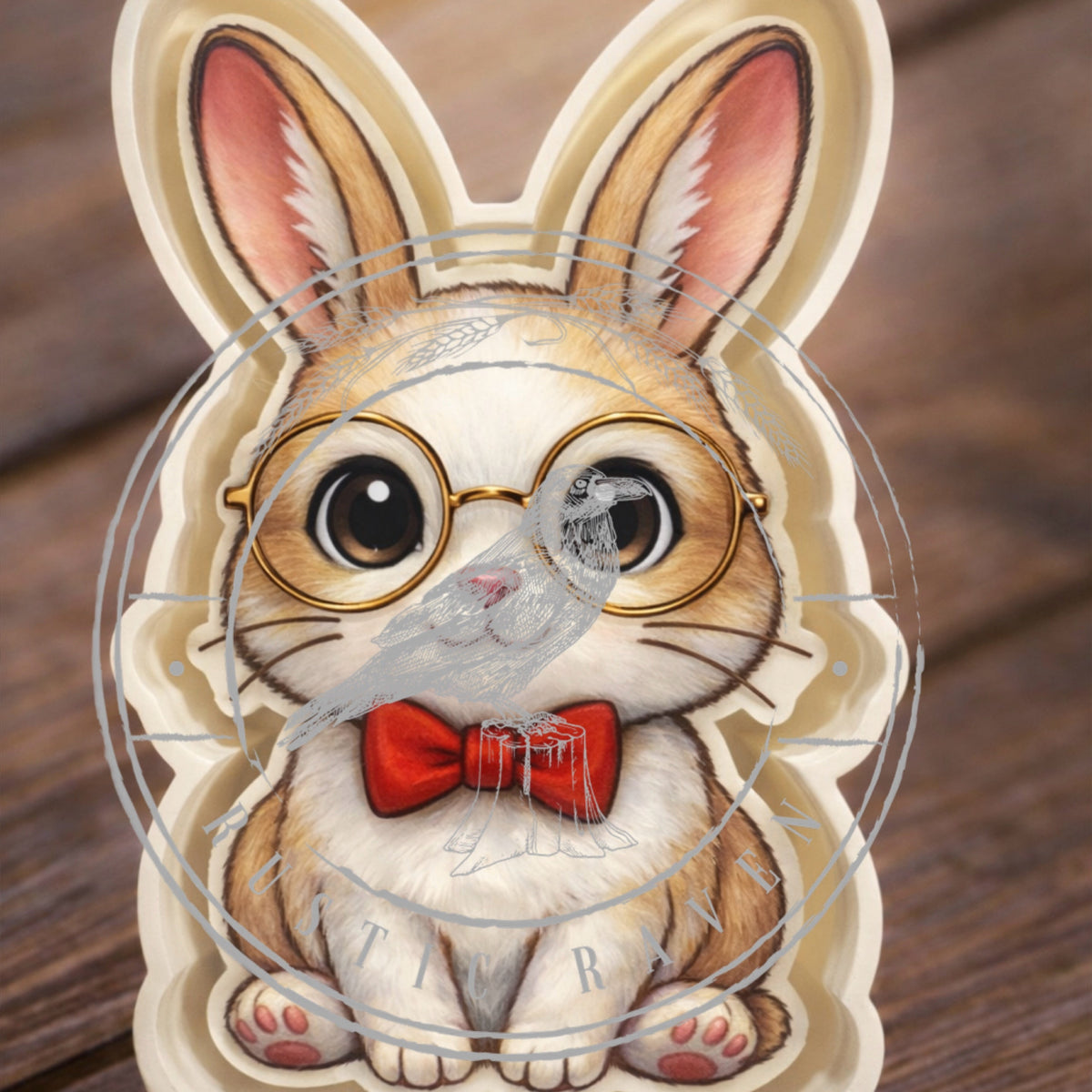 #246 Rabbit Bunny Reading Glasses Freshie Mold Exclusive
