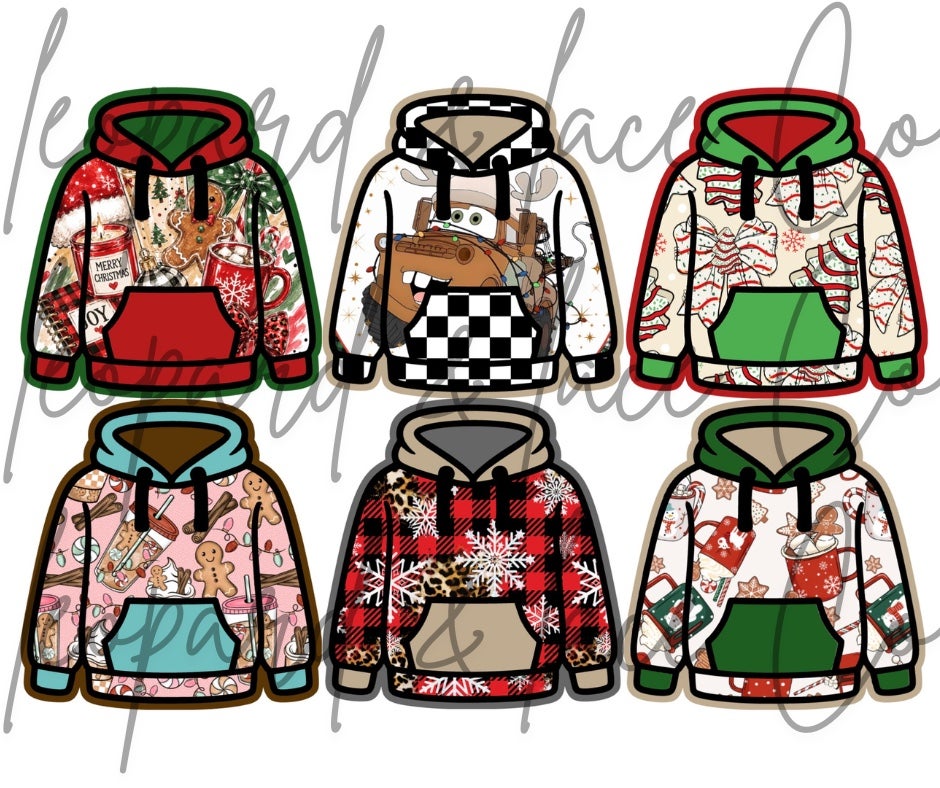 #488 Sweater Hoodie Sweatshirt Christmas Thanksgiving Fall Freshie Mold Exclusive Can be used with Leopard & Lace Cardstock