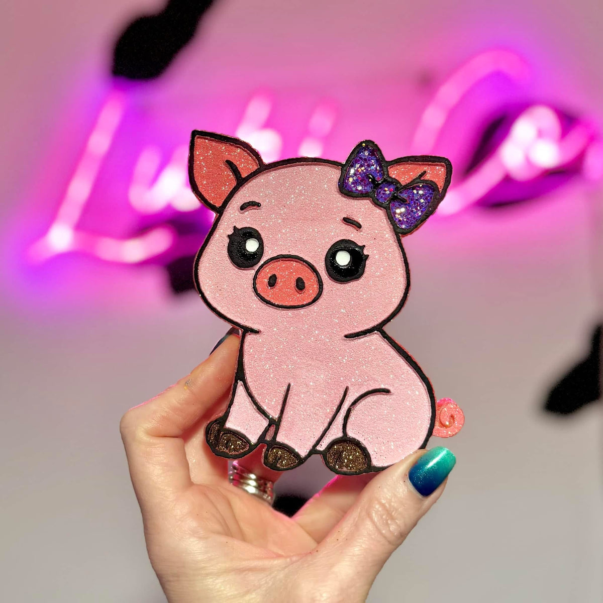 #337 Barnyard Peggy Pig Freshie Mold Exclusive