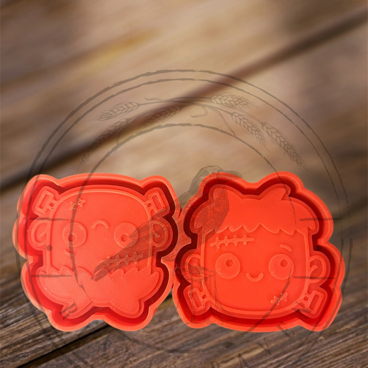 #417 Halloween Frankie Stein Frankenstein Vent Clip 3” Fresh Mold Exclusive