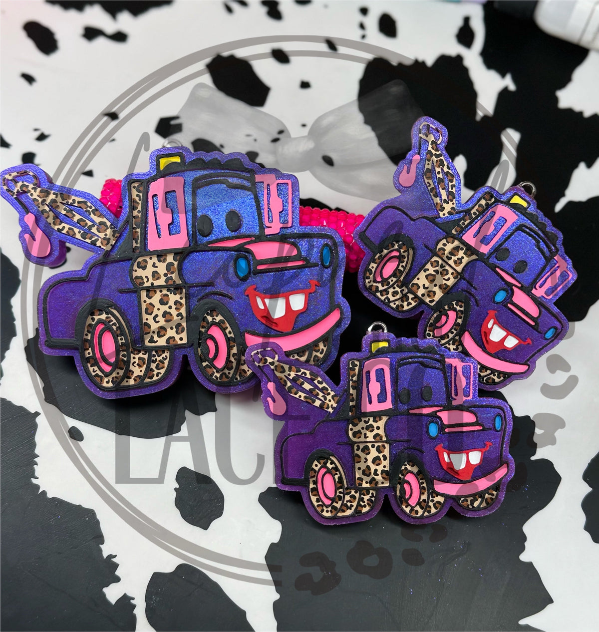 #451 Magical 3" Vents Tow Truck Inspired Freshie Mold Exclusive