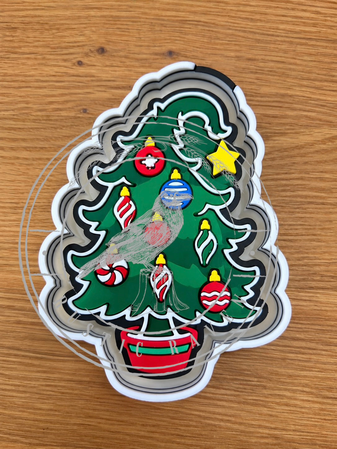 #538 Christmas Tree Ornament Christmas Freshie Mold Exclusive