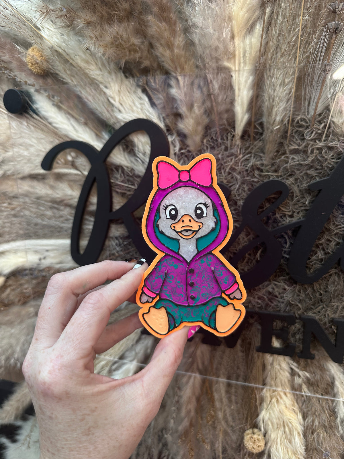 #516 Dolly Goose Duck Hoodie Pajamas freshie mold exclusive