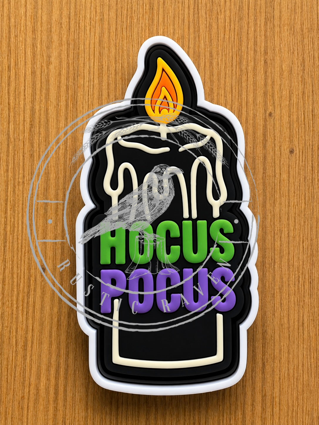 #509 Hocus Pocus Black Flame Candle Freshie Mold Exclusive
