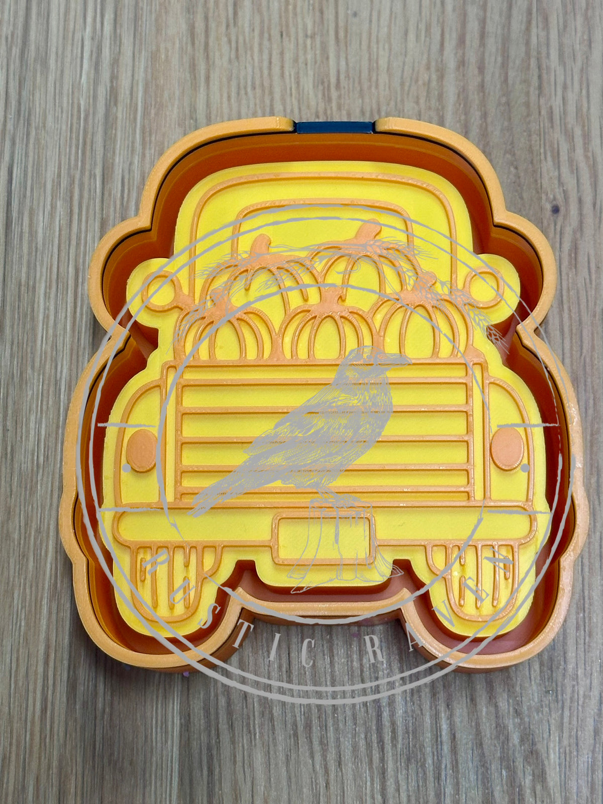 #506 Pumpkin Truck Fall Freshie Mold Exclusive