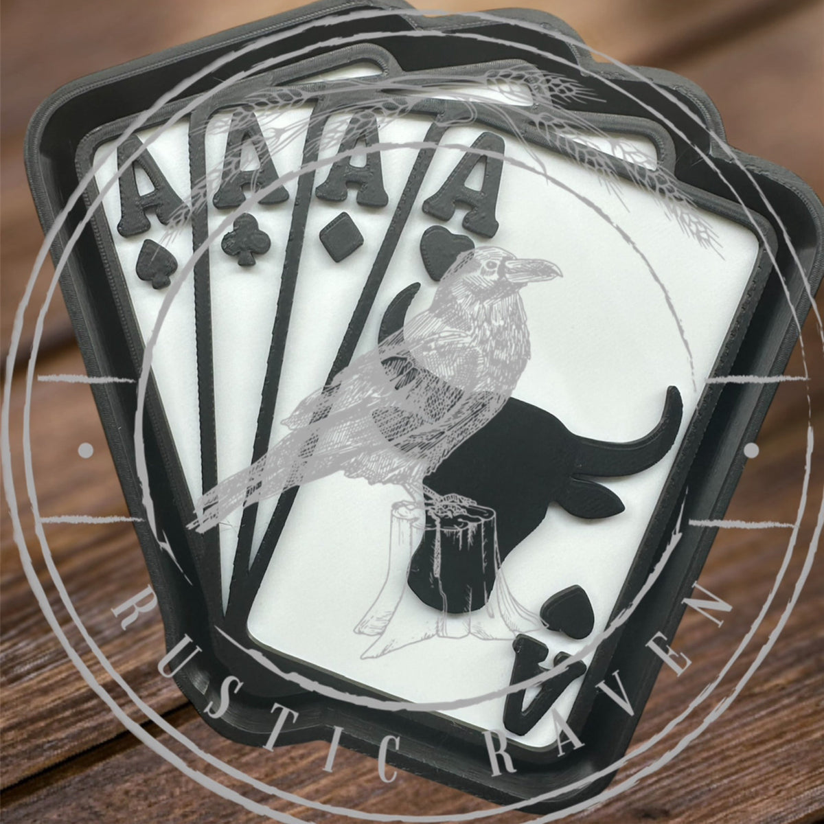 #181 Western Bull Cards Freshie Mold Exclusive