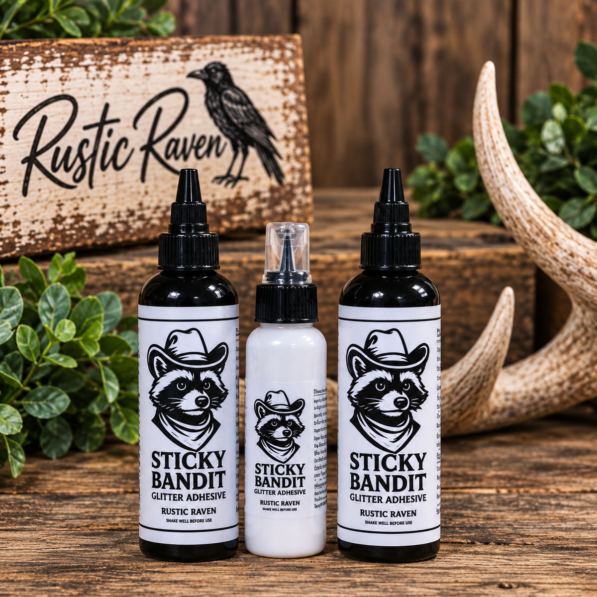 Sticky Bandit Glitter Glue Adhesive 2oz Bottle