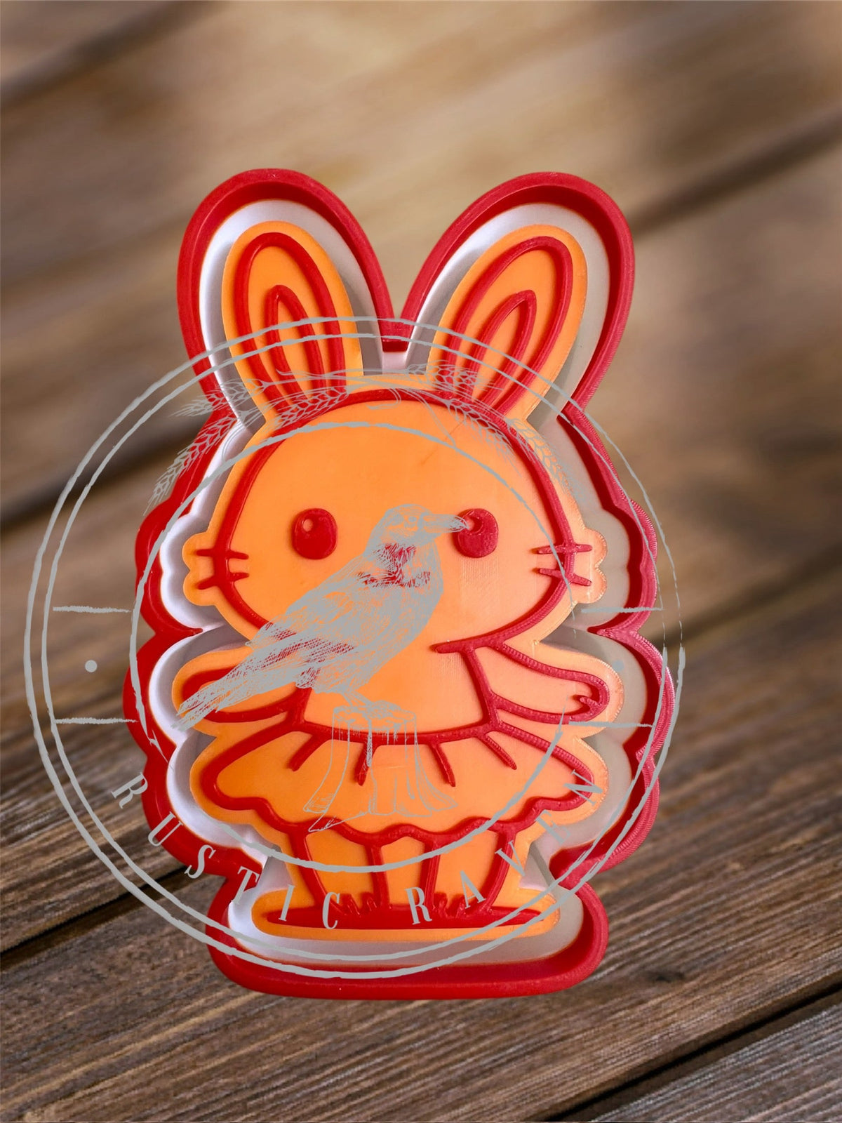 #245 Little Bunny Rabbit Tutu Easter Exclusive Freshie Mold