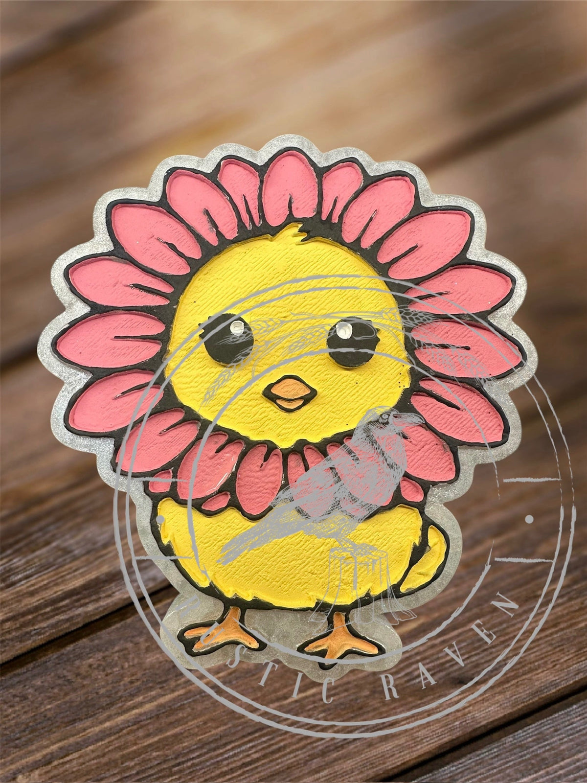 #252 Spring Easter Baby Chick Flower Freshie Mold Exclusive