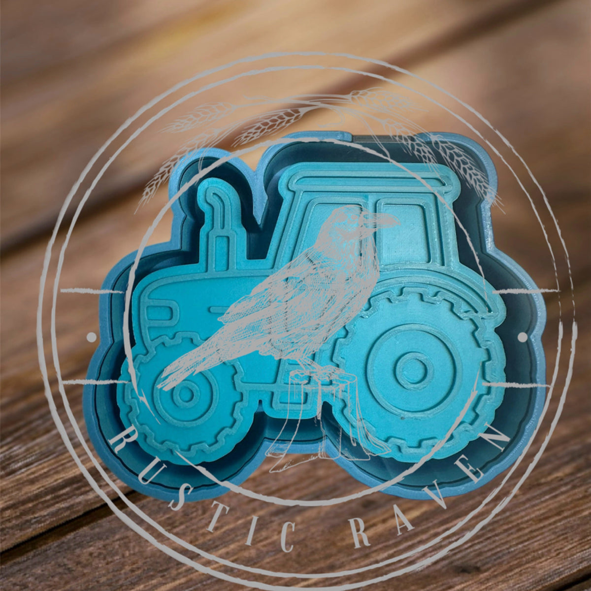 #144 Western Tractor Farm Ranch Freshie Mold Exclusive