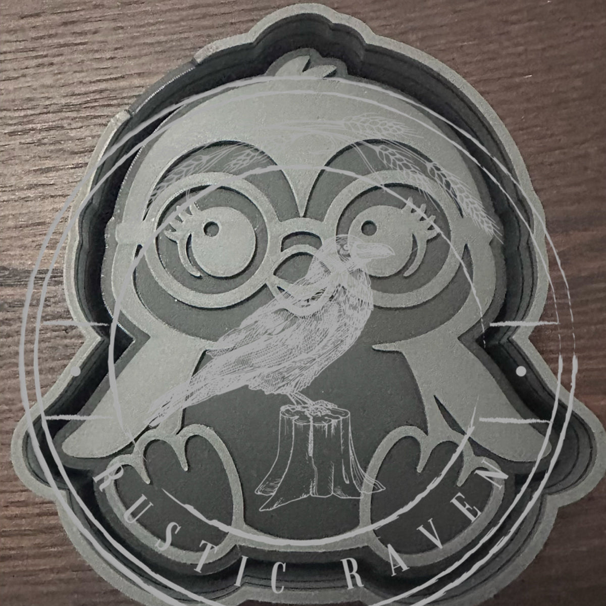 #463 Penguin Glasses freshie mold exclusive