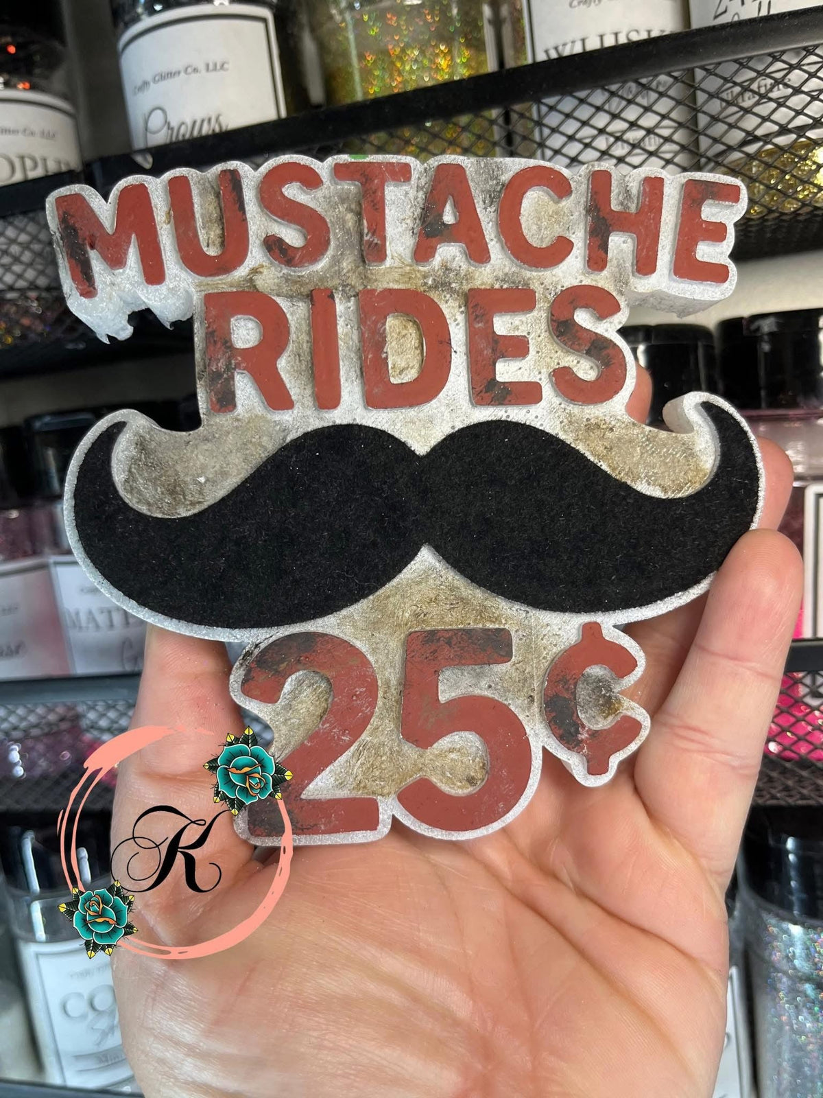 #211 Western Mustache Freshie Mold Exclusive