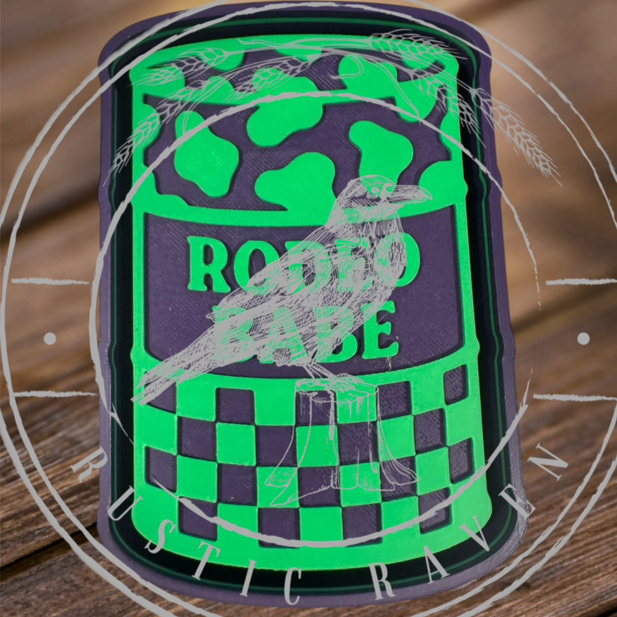 #172 Rodeo Babe Western Barrel Can Freshie Mold Exclusive Freshie Mold
