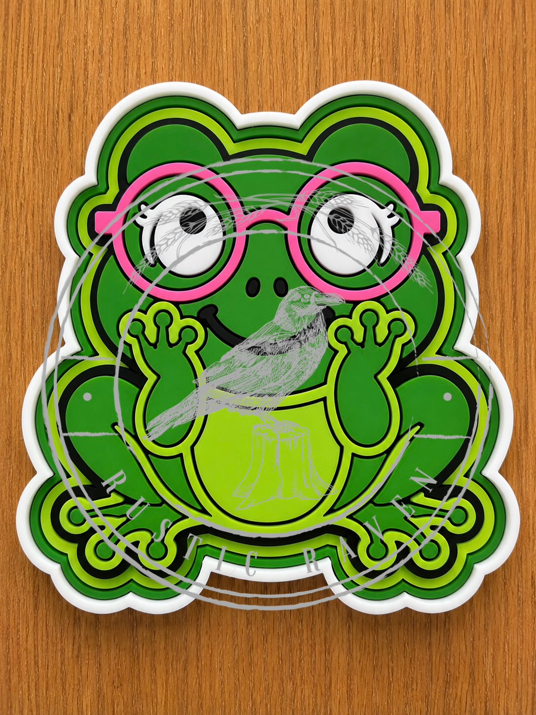 #513 Frog Glasses Geek Squad Animal Freshie Mold Exclusive