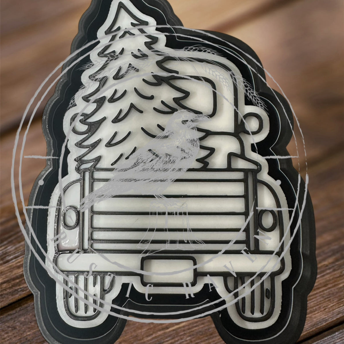 #27 Christmas Truck Freshie Mold Exclusive