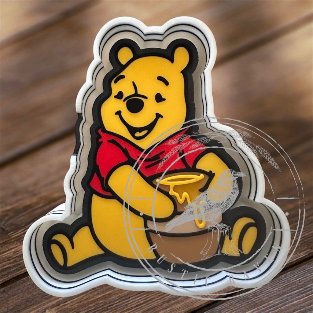 #431 Magical Pooh Bear Honey Freshie Mold Exclusive