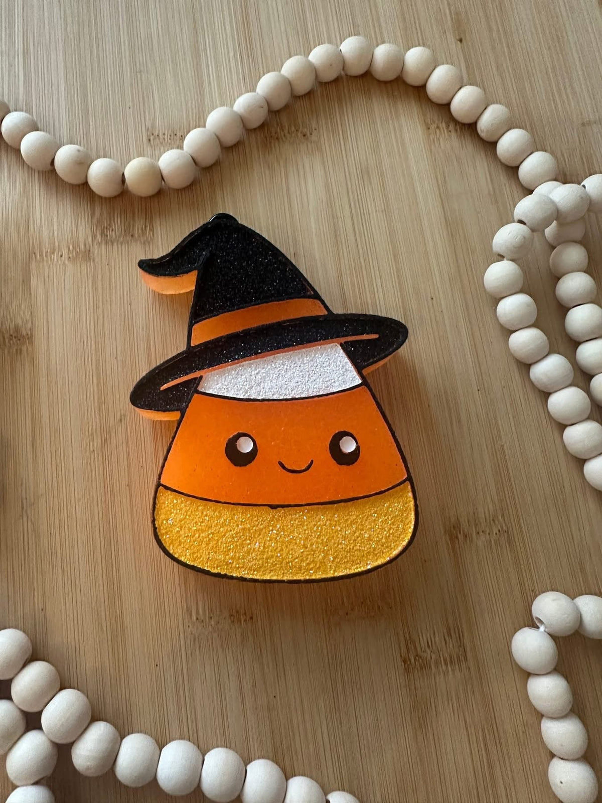 #385 Halloween Katy Corn Candy Corn Freshie Mold Exclusive