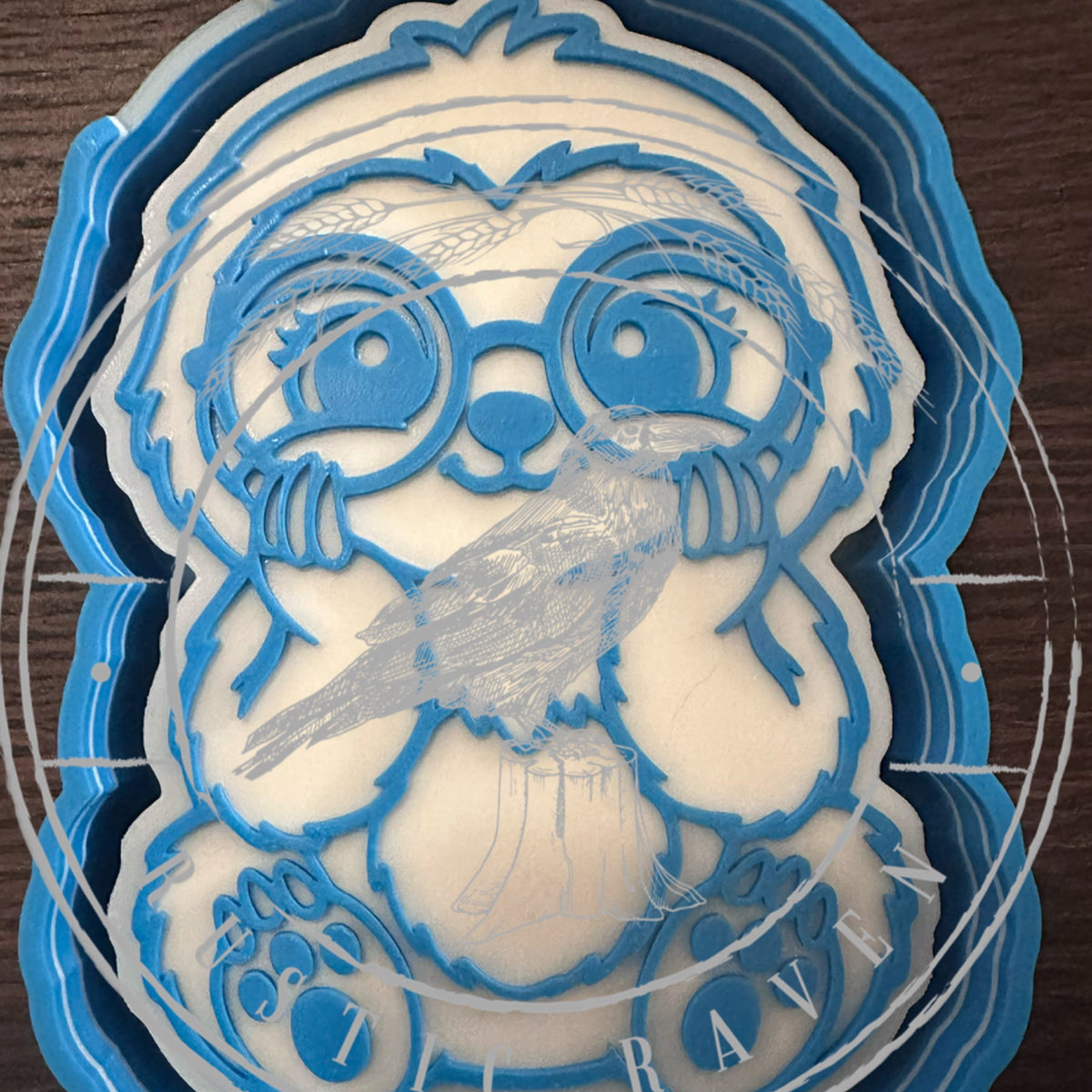 #471 Sloth glasses freshie mold exclusive