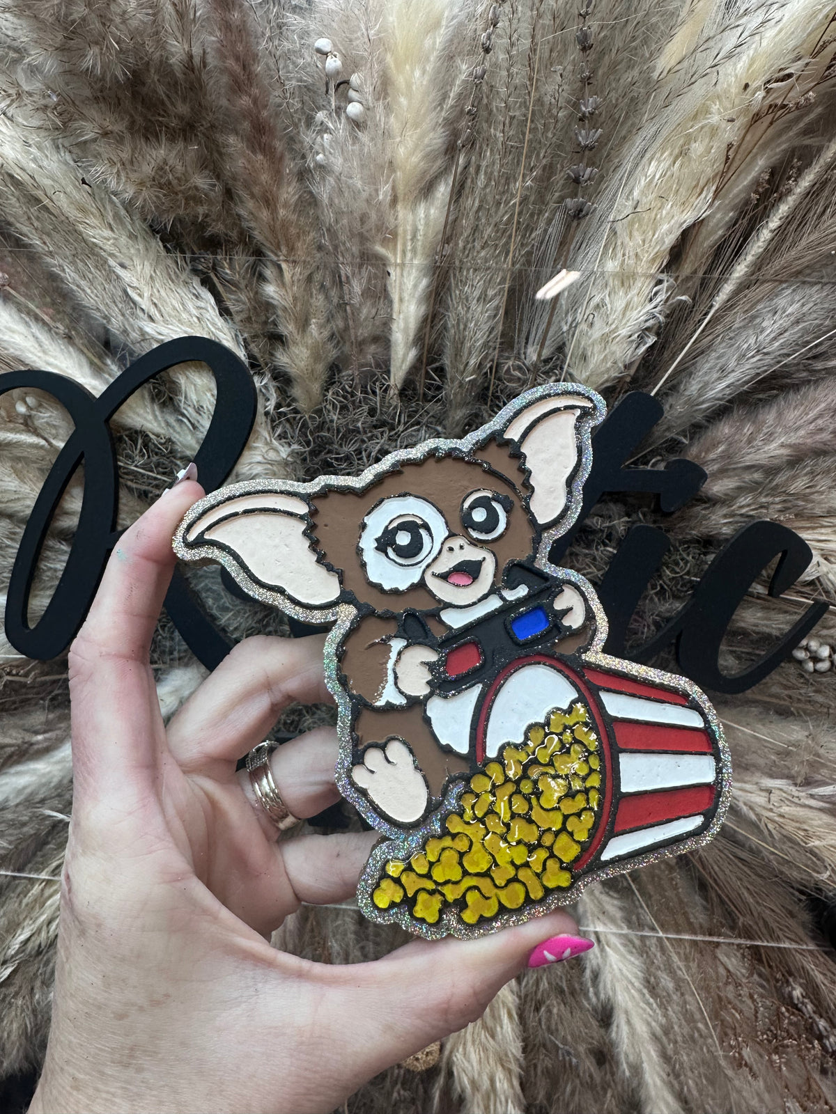 #524 Gizmo Gremlins Movie Popcorn 3D freshie mold exclusive