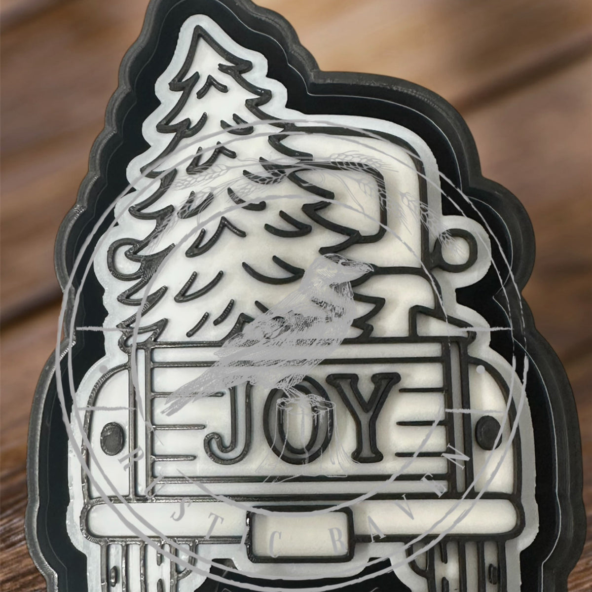 #26 Christmas Truck Joy Freshie Mold Exclusive