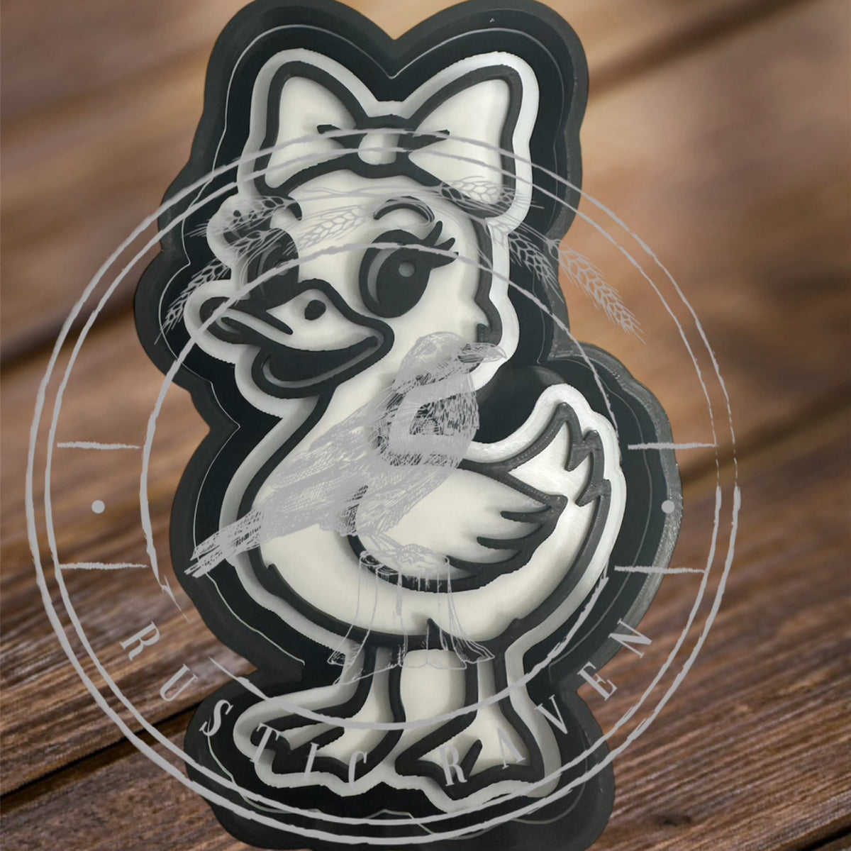 #324 Dolly Goose Duck Bow Freshie Mold Exclusive