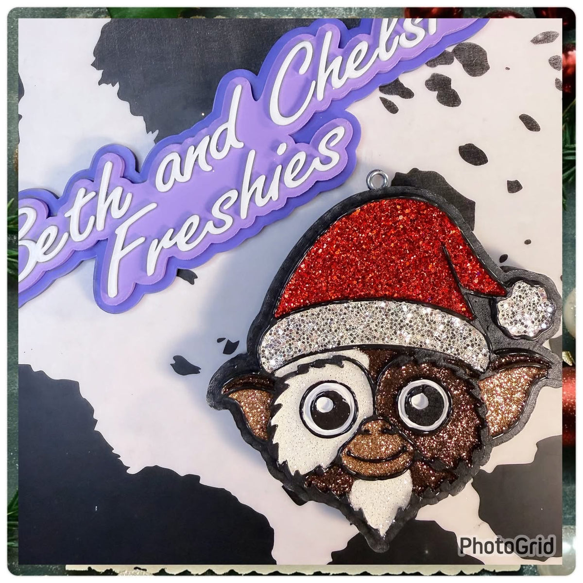 #28 Christmas Gizmo Santa Exclusive Freshie Mold