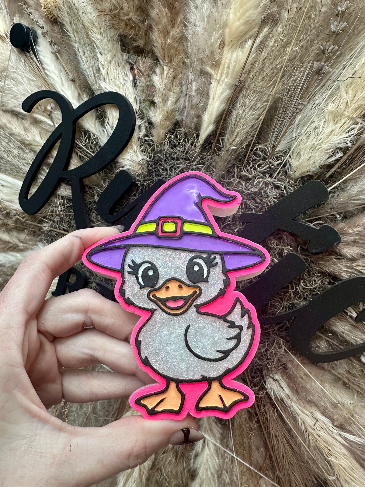 #523 Polly Goose Duck Witch Halloween Freshie Mold Exclusive