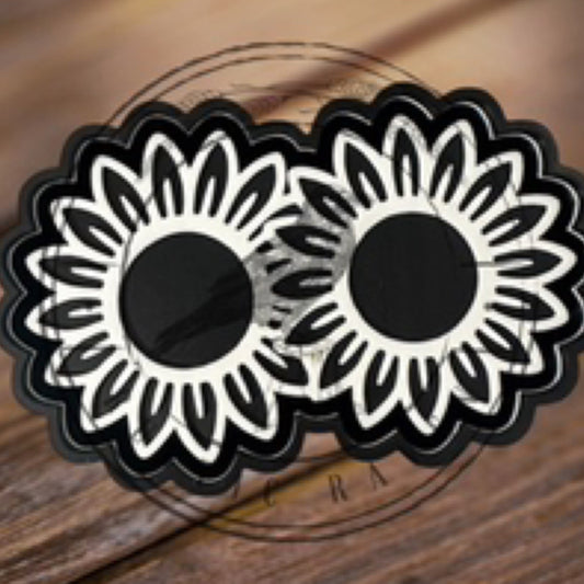 #359 Summer Fall Thanksgiving Sunflowers Freshie Mold