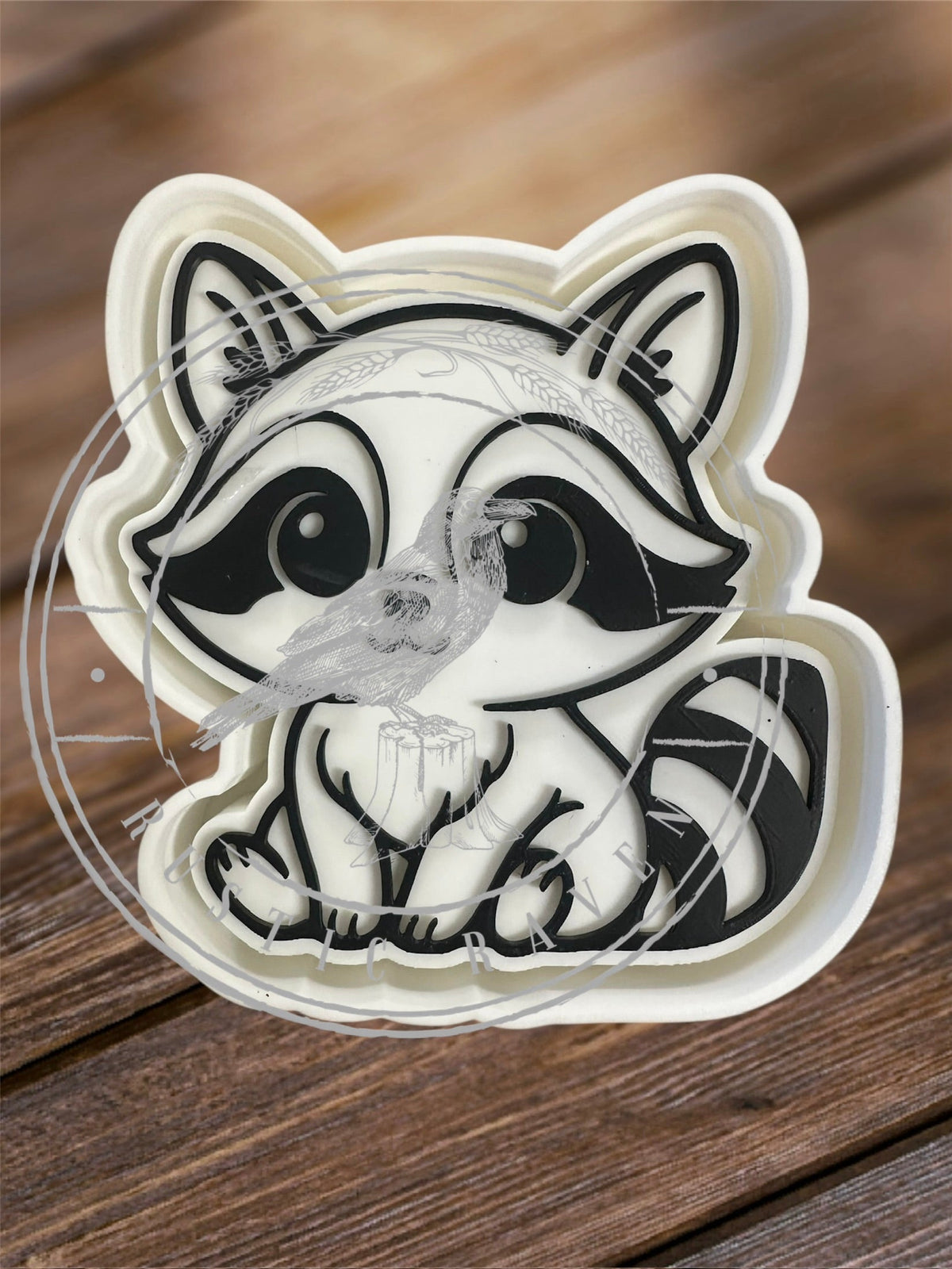 #228 Racoon  Freshie Mold Exclusive
