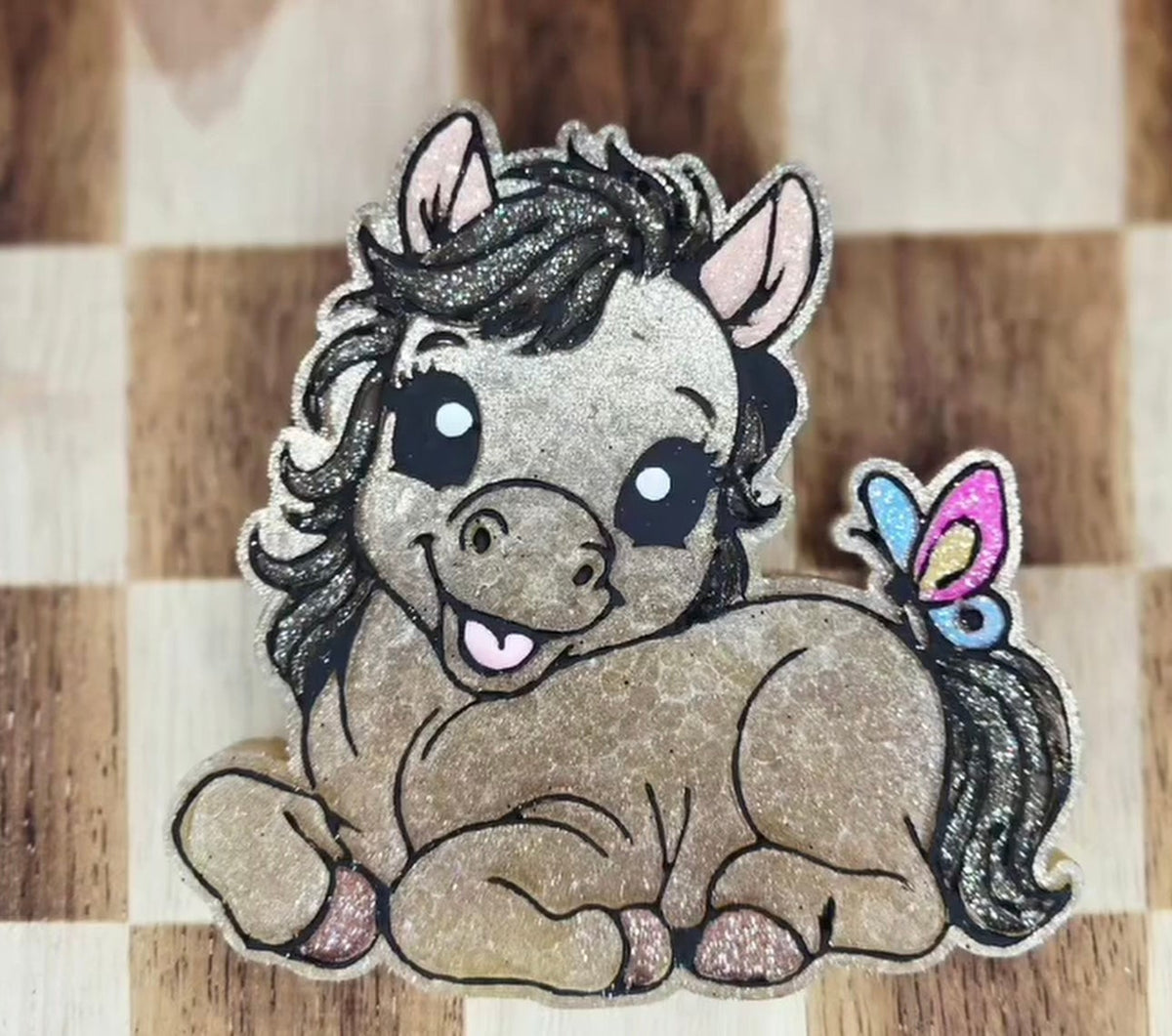 #328 Barnyard Horse Scarlet Exclusive Freshie Mold