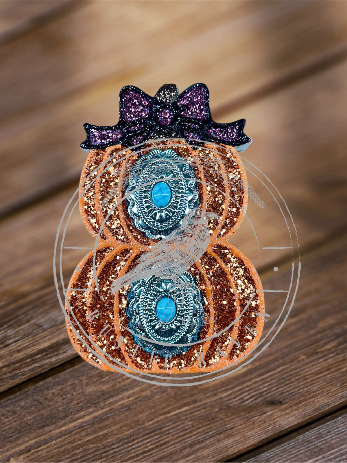 #9 Halloween Pumpkin Fall Stack with Bow Exclusive Freshie Mold