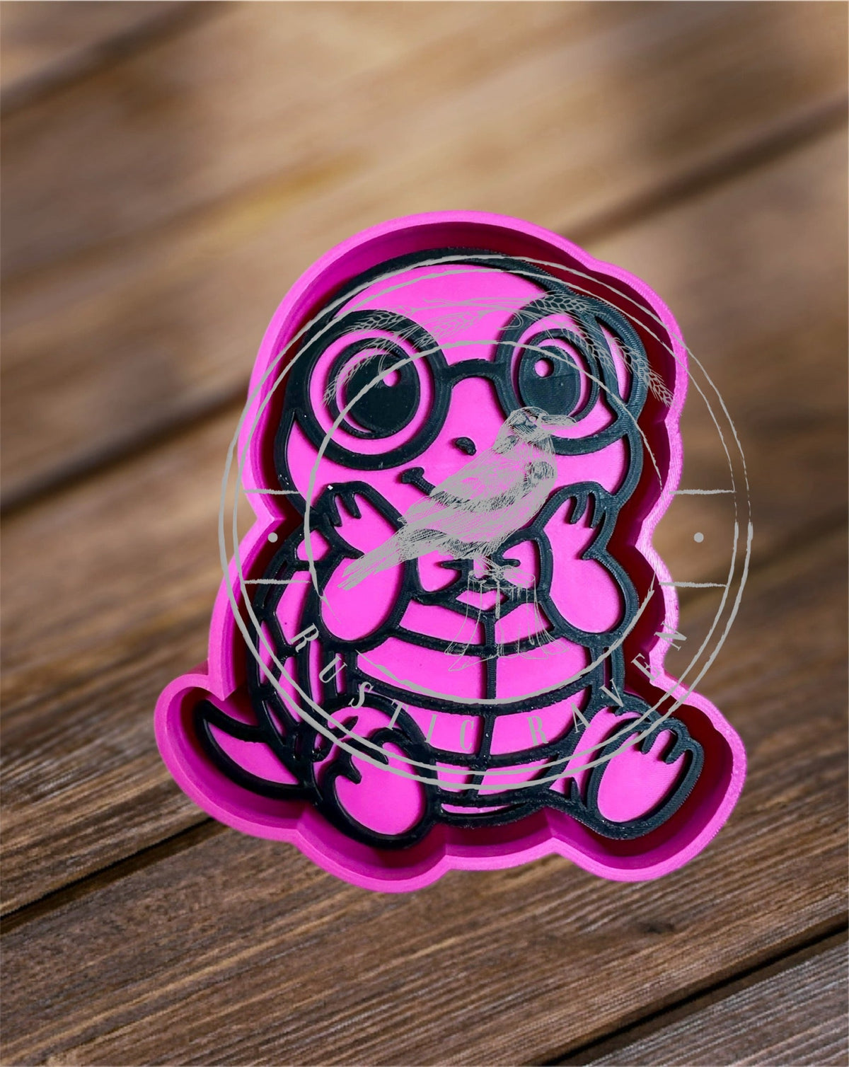 #226 Turtle Glasses Bow Tie Exclusive Freshie Mold