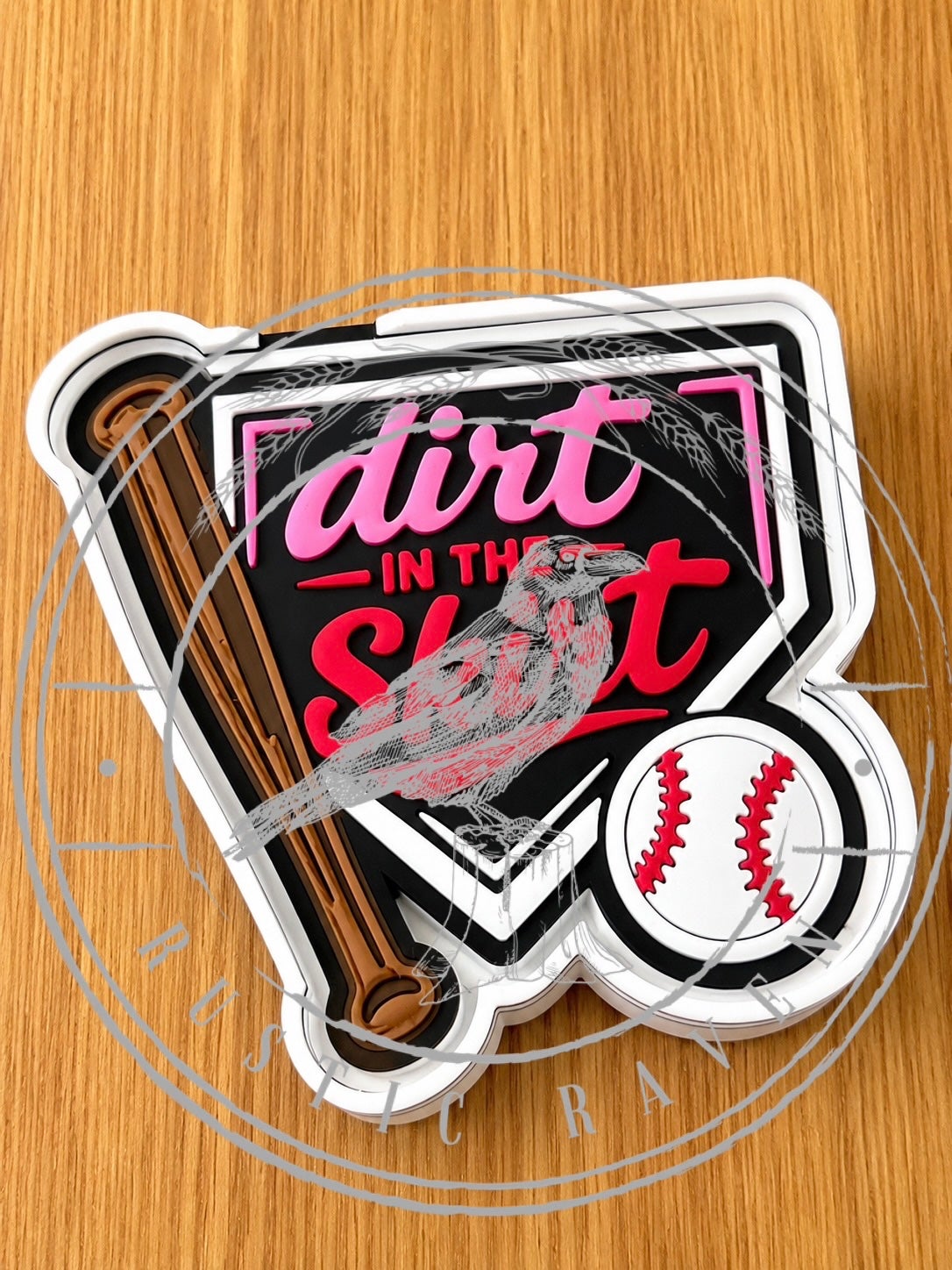 #280 GameDay Baseball Bat Base Dirt In The Skirt Sports Freshie Mold Exclusive