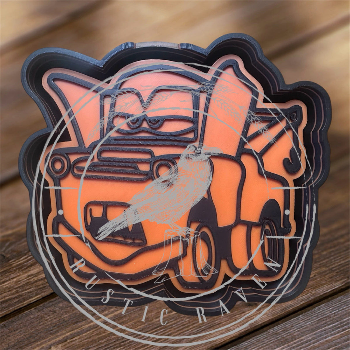 #412 Halloween Vampire Tow Truck Freshie Mold Exclusive